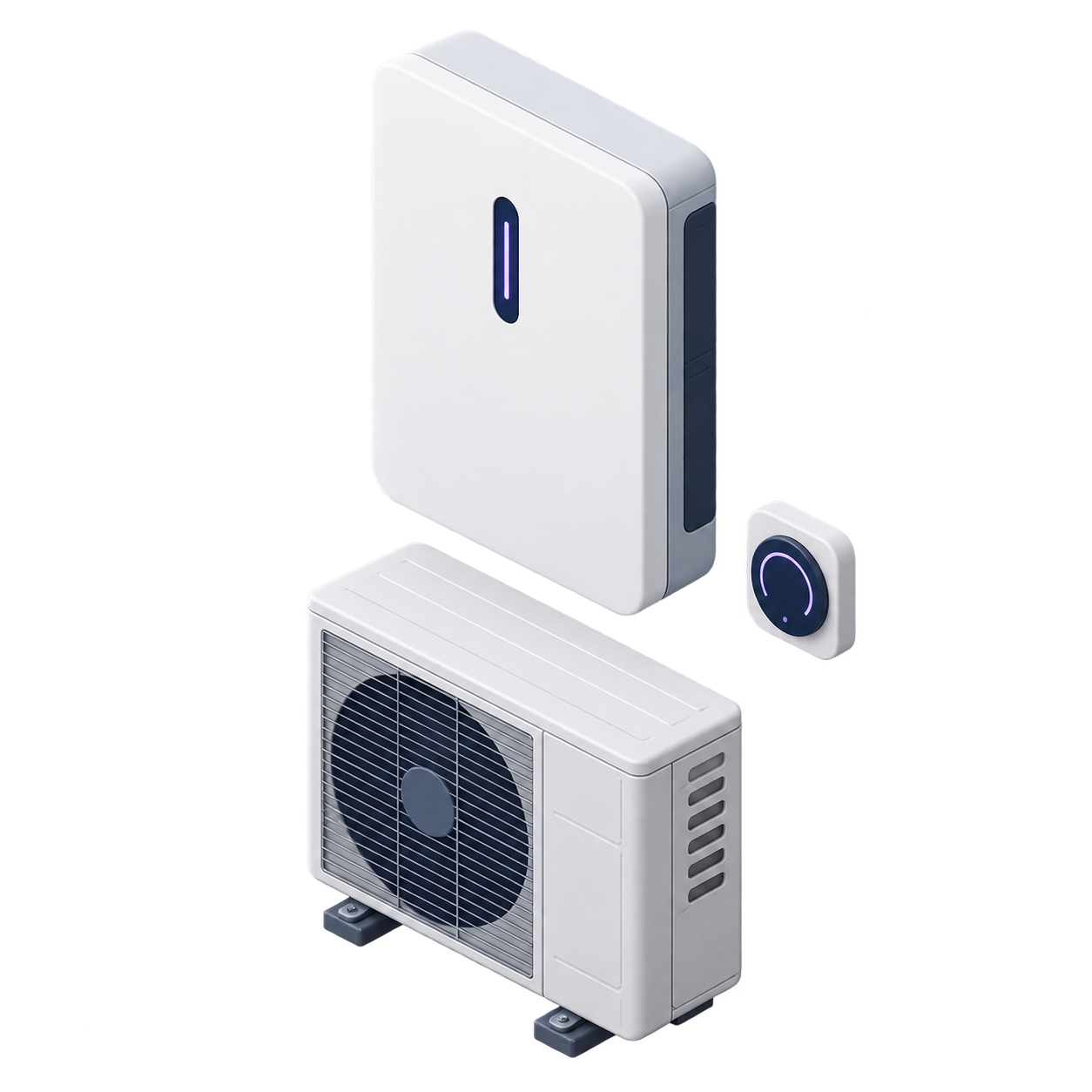 Battery storage and flexible cooling load